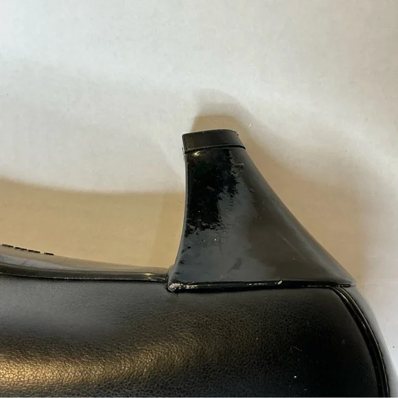 Anne Klein Black Kitty Heels Sleek and Sophisticated Size 8 - Picture 11 of 12